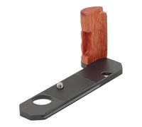 Poignée en bois compatible avec les appareils photo FT2 FT3, poignée ergonomique en palissandre avec base en aluminium CNC et accès rapide à la batterie, compatible avec plaque Arca et trépied pour