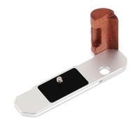Poignée en bois ergonomique professionnelle à dégagement rapide L plaque pour appareils photo FM2 FM3A FE2 Trépied en alliage d'aluminium Poignée de main