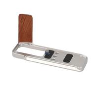 Poignée en bois faite à la main pour support d'appareil photo XM5 avec design ergonomique et emplacement pour batterie