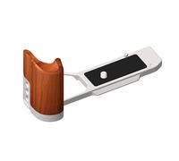 Poignée en bois pour appareil photo Nikon ZF,plaque en L à dégagement rapide,planche de support rapide,support de photographie trépied pour appareil photo astronomique - Type Silver