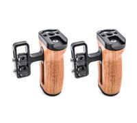 Poignée en bois pour appareil photo reflex numérique - Poignée d'extension pour appareil photo reflex numérique - Côté de montage lumineux