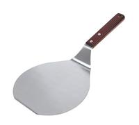 Poignée en bois pour barbecue, steak, pelle frite, spatules en acier inoxydable, coupe-pâte, pommes de terre, pizza, gadgets de cuisine, passoire, accessoires en acier, passoire en maille
