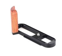 Poignée en bois pour Leica Q2, plaque en forme de L, base en alliage d'aluminium, poignée ergonomique légère pour la photographie