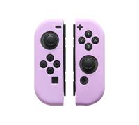 Poignée En Caoutchouc De Silicone Souple Pour Manette De Jeu Nintendo Switch Joy-Con Joycon,Étui De Protection En Gel,Manette L R,Ns,Magasin Droit - Type 13 Lightpurple