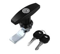 Poignée en forme de T pour caravane, camping-car, camion, remorque, boîte à outils, tiroir, armoire conçue pour une intégrité sûre et à long terme (noir)