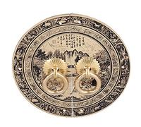 Poignée en laiton, motif d'originalité en laiton 11x11cm poignée antique pour armoires bibliothèques coiffeuses pour meubles anciens chinois