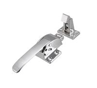 Poignée en métal pour réfrigérateur SOURCING MAP Loquet poignée verrouillage pour porte de congélateur réglable à ressort Marche