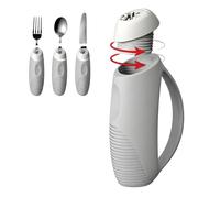 Poignée en silicone anti-secousses pour personnes âgées et patients avec tremblements de la main, supports universels de vaisselle en matériaux de qualité alimentaire anti-tremblements en silicone
