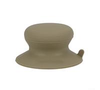 Poignée en silicone avec support à ventouse pour couvercles de casseroles, boîtes à déjeuner et équipement de préparation des repas en plein air, résistant à la chaleur, antidérapant pour une