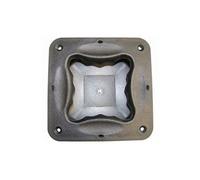 Adam Hall - Poignée encastrable universelle plastique - noire