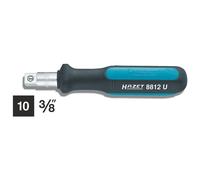 Poignée enfichable 8812U ∙ 3/8 pouce (10 mm) carré massif ∙ longueur : 137 mm