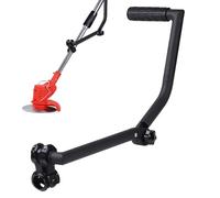 Poignée ergonomique pour débroussailleuse - poignée extensible avec réglage de l'angle, accessoire stable et robuste pour un entretien de la pelouse pour jardins, parcs, routes, fermes, co