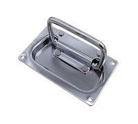 poignée escamotable, Poignée de boîte à air pliable avec couvercle intégré et épaissi, poignée verrouillage, caisse en bois, outils(132)