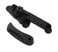 Poignée et Support d'ouverture de Capot Noirs pour BMW 745Li E66 (2002-2005), Conduite à Gauche. Accessoires Auto d'origine : 51237023992.