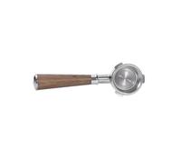 Poignée Expresso Porte-filtre À Café Sans Fond 51mm, Compatible For Delonghi EC685/EC900/EC890, Compatible For SMEG, Machines À Expresso(Nails black wooden)