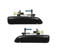 Poignée Extérieure De Porte Arrière Poignées Porte Extérieures Avant Et Arrière Pour Civic 2001 2005 2 Pièces(Rear Pair)