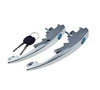 Poignée extérieure de portière de voiture Paire de poignées porte avant pour VW Beetle/Super Beetle 1.6L Type Bug et Karmann Ghias Remplacer