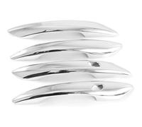 Poignée extérieure de voiture Poignée de porte extérieure 4 pièces pour Hyundai pour Elantra 2021, garniture protection latérale(Chrome)