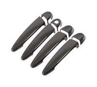 Poignée Extérieure Garniture Couverture Pour E87 E90 E91 E92 E93 F30 X1 X2 X3 X4 X5 X6 8 Pièces Couverture Poignée Porte Extérieure Voiture Garnitures Automatiques Style Fiber Carbone