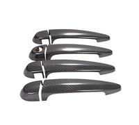 Poignée Extérieure Garniture Couverture Pour E87 E90 E91 E92 E93 F30 X1 X2 X3 X4 X5 X6 8 Pièces Couverture Poignée Porte Extérieure Voiture Garnitures Automatiques Style Fiber Carbone