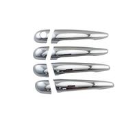 Poignée extérieure porte passager droite Accessoire Voiture ABS Chromé Pour E46 330 Pour 330ci Pour M3 1996 - 2005 Poignée De Porte Couvercle De Bol Pâte De Garniture Style Conduite À Gauche(8PCS)