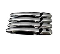 Poignée extérieure porte passager droite Pour Premacy Pour CR Pour CW 5 2004-2018 Couvercle De Bol Poignées De Porte Chromées Autocollants Luxueux Accessoires De Voiture(Bowl)
