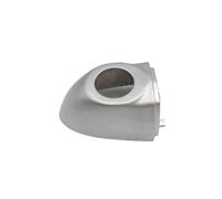 Poignée Extérieure Pour Fiat 500X 2016-2021 735607049 Pièce De Rechange Capuchon Poignée Porte Extérieure Voiture Avant Extérieur(Matte Silver)