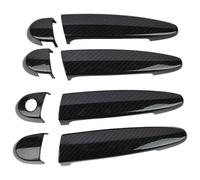 Poignée Externe Couvertures Compatible Avec BMW Pour Série 1 2 3 4 E87 E90 E91 E92 E93 F30 X1 X3 X4 X5 X6 LHD Garniture De Poignée De Porte Extérieure En Fibre De Carbone