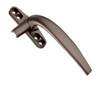 Poignee Fenetre a Clef Poignée de Porte en Acier et Plastique épais avec verrou, Boucle Ancienne quincaillerie Alliage d'aluminium (1 pièce)(Color 5,Left)