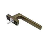 Poignee Fenetre Verrouillage mécanique de la poignée fenêtre for fenêtres à battants en Aluminium (clic sonore)(Color 4)