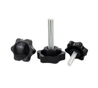 poignée filetée en forme de fleur Lot de 5 à 10 vis serrage filetées M5, M6, M8, for poignée, équipement industriel(5PCS,M8x50 D38)