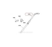 Poignee flexible complete pour aspirateur