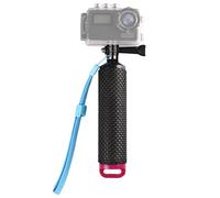 Poignée Flottante Etanche Action Caméra Grip Pôle Handle Poignée Grip Flottant pour Caméras d'action, Rangement Étanche et Design Léger pour Les Prises de Vue sous-Marines, Rouge