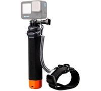 Poignée Flottante, Go Pro Étanche Handler Pour Plongée Sous-Marine, Monopode Avec Corde De Sécurité Et Bracelet, Floating Hand Gri
