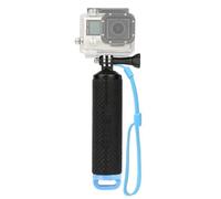 Poignée Flottante pour GoPro Hero 13 12 11 10 9, Étanche Handler Étanche Action Caméra Grip Pôle, Perche pour Go Pro avec Corde Sécurité, Rangement Étanche pour GoPro Étanche sous Marine, Noir