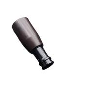 Poignée Frein À Main Pommeau de levier vitesse en bois massif, pommeau changement manuel pour voiture, pommeaude modifié Frein de stationnement Poignée(Purple A)