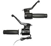 POIGNEE FREIN CYCLOMOTEUR POUR PEUGEOT 103 MVL-SP NOUVEAU MODELE (POIGNEE GAZ + LEVIERS DE FREIN + LEVIER DE DECOMPRESSEUR + LEVIER