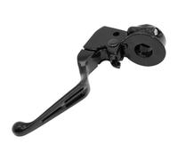 Poignée Frein Pliable Guidon Levier d'embrayage de Moto avec Support Montage pour Dyna Super Glide pour Touring pour Softail pour Sportster 883 1200 Fat Bob Wide