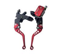 Poignée Frein Pompe De Frein Et d'embrayage Universelle 7/8 Pouces 22mm Poignées Principales Accessoires De Moto Levier Hydraulique Guidon Leviers d'embrayage Frein(Style 4)