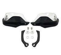 poignée garde bouclier moto Pour BMW R 1200 GS Pour ADV R1200GS LC R1250GS Pour F 800 Pour Adventure S1000XR Moto Protège-mains Ensemble Complet Bouclier Protecteur Pare-brise(Black White Set)