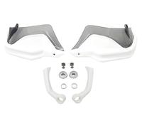 poignée garde bouclier moto Pour BMW R 1200 GS Pour ADV R1200GS LC R1250GS Pour F 800 Pour Adventure S1000XR Moto Ensemble Complet Protège-mains Bouclier Protection Pare-brise(White Grey Set)
