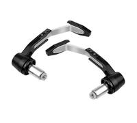 Poignée Garde Bouclier Moto Protège-mains En Alliage D'aluminium Pour Moto, Bouchon De Protection Anti-chute, Pièces(Argent)