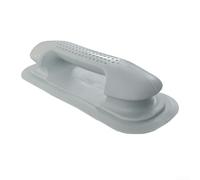 Poignée gonflable pour planche de canoë Kayak avec poignée ergonomique en PVC pour un meilleur contrôle et maniabilité (gris)