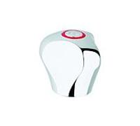 poignée Grohe 45124 45124000 Treflor avec support de poignée. chromé bleu / 2000 / 2 " chromé