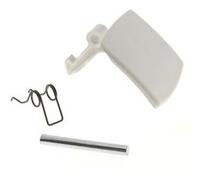 Poignee hublot blanche 00069637 - lave-linge