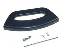 Poignee hublot gris futura pour lave linge hotpoint ariston - d438256 Gris G