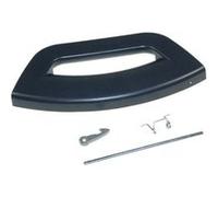 Poignee Hublot Gris Futura Pour Lave Linge Indesit - C00288568 Gris G