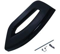 Poignée Hublot Noir Futura - Whirlpool - Pour Lave-vaisselle, Machine à laver, Sèche-linge électrique