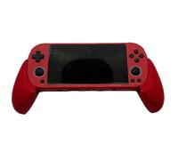 Poignée imprimée en 3D console de jeu pour TRIMUI SMART PRO S Support de poignée Design ergonomique Étui de protection (Rouge)