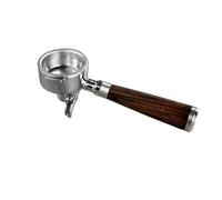 Poignée Inférieure De 58 Mm Avec Filtre À Café À Deux Oreilles Et Trois Oreilles, Compatible Avec Bincoo, Pièces De Machine À Café Domestique, Anti-fuite Et Antidérapantes(Black Two lug)